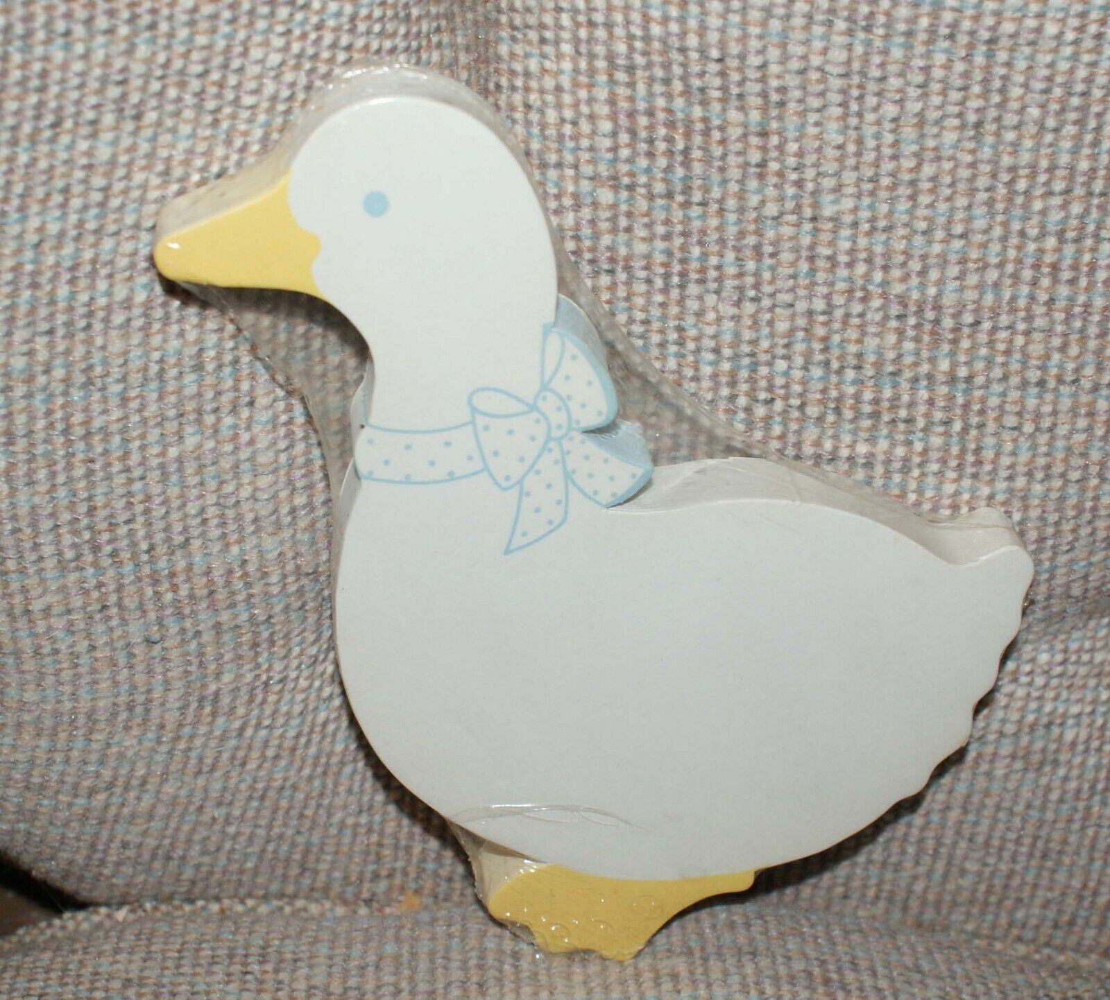 Die Cut Duck Bow Notepad Thought Factory Confetti Creations Paula Harvey Robert