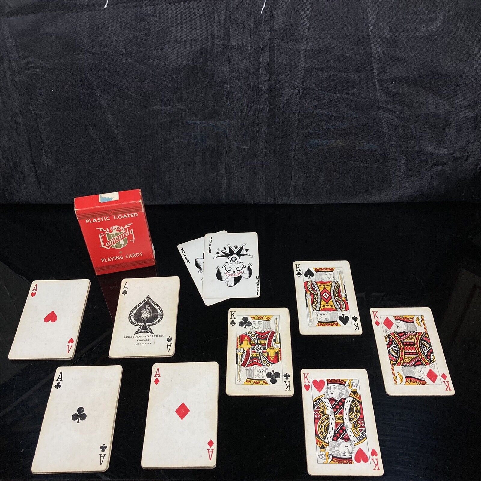 Vintage Lombardy Playing Cards All 52 Cards And 2 Jokers