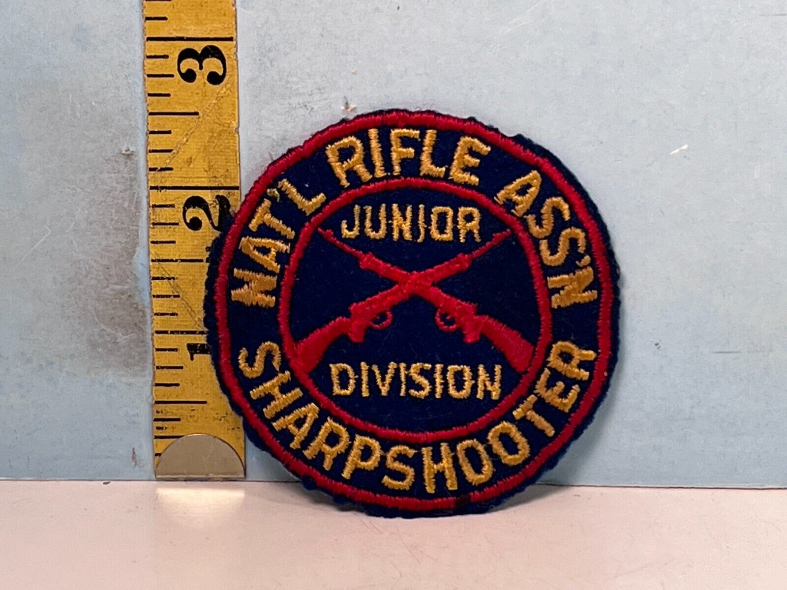Vintage Nat'l Rifle Assn Sharpshooter Jr. Division Patch.