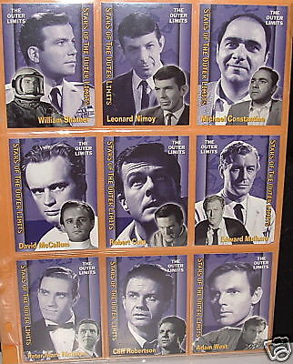 OUTER LIMITS - STARS OF THE OUTER LIMITS - INSERT SET