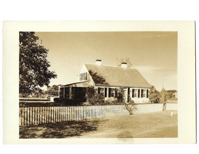 c1900s Large House Home Architecture Old RPPC Real Photo Postcard