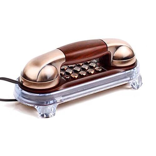 TelPal Small Size Trimline Corded Phone Antique Retro Wall Mounted Telephone ...