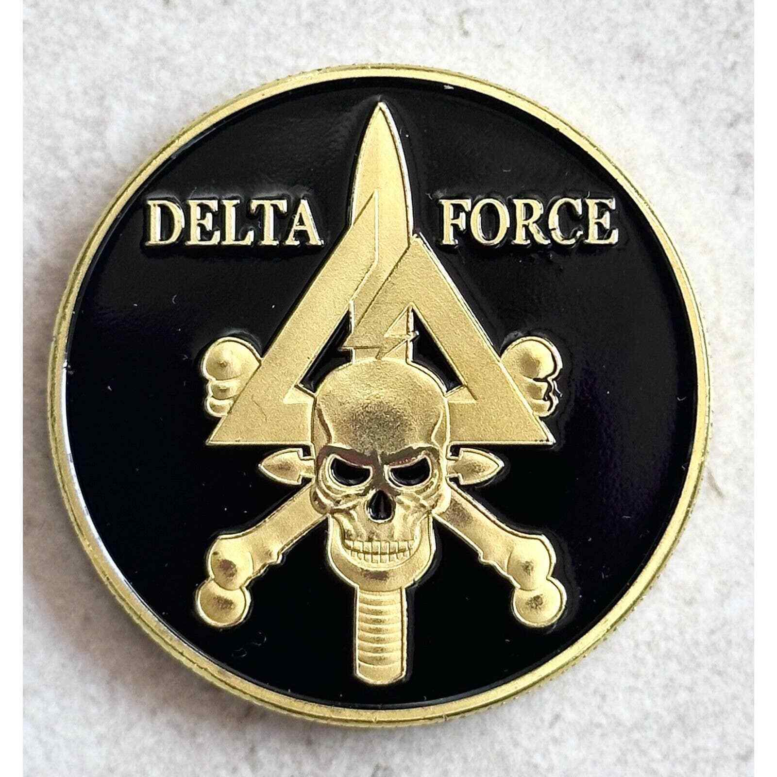 U S ARMY DELTA FORCE Challenge Coin