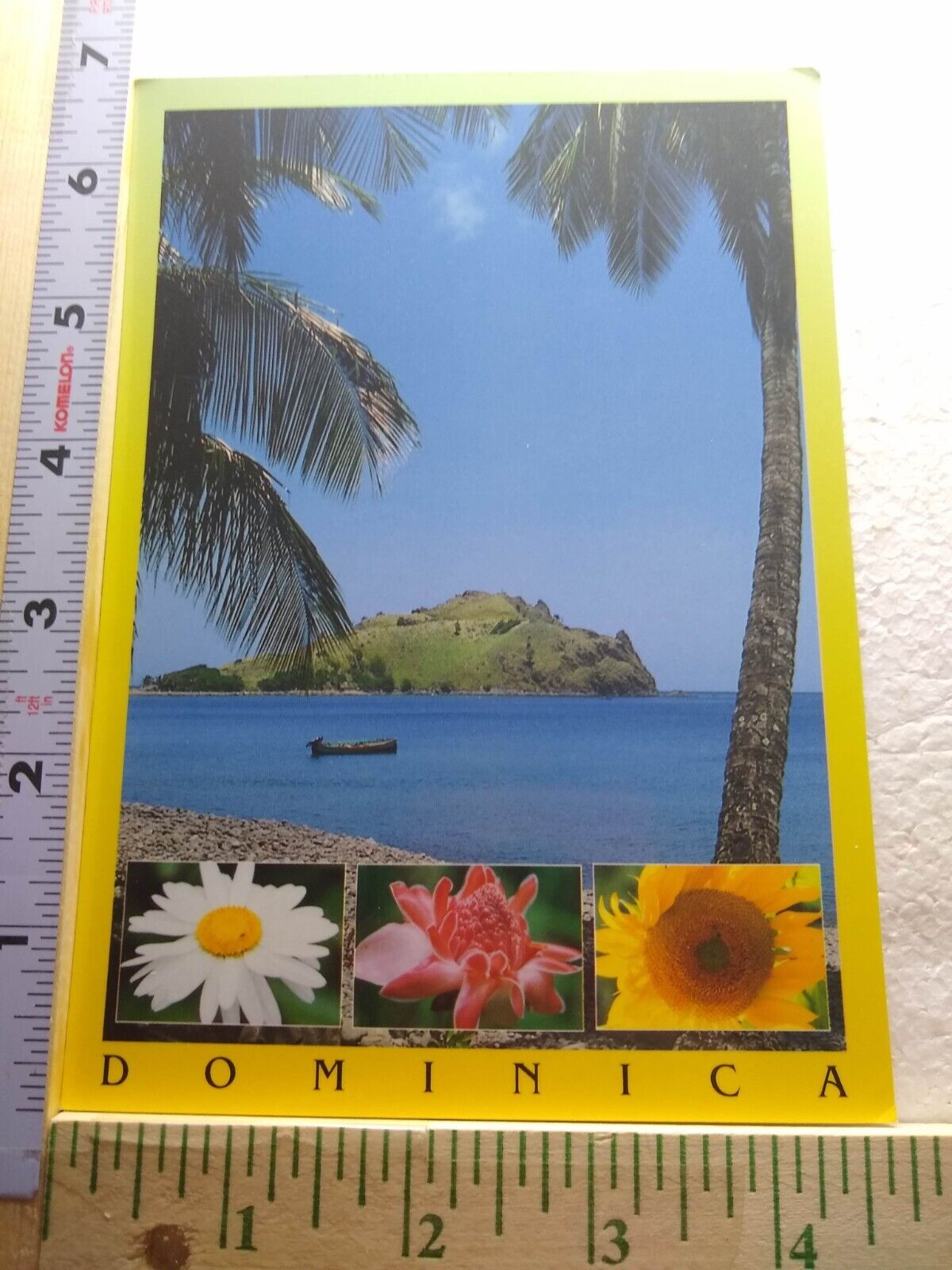 Postcard Scott's Head Dominica