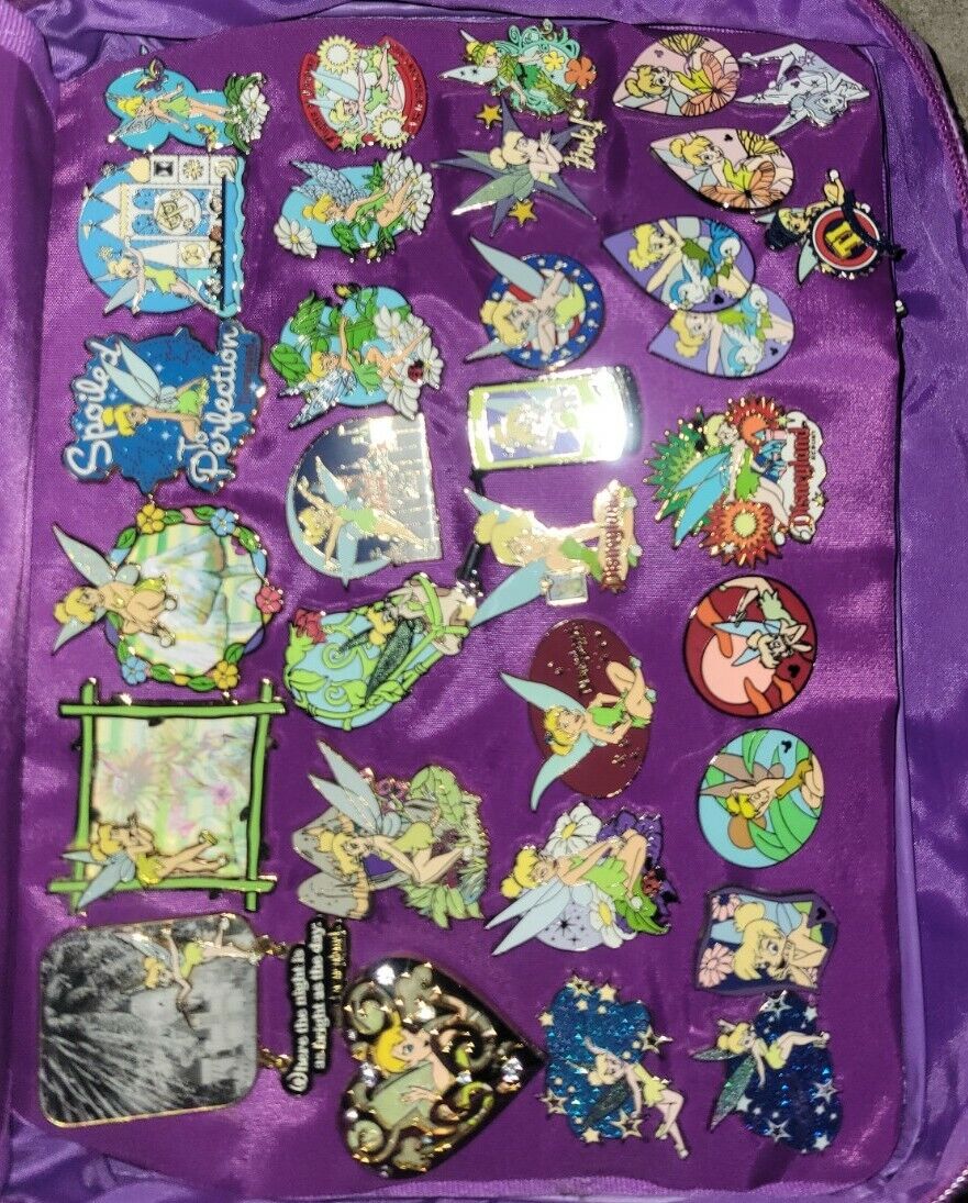 Disney Tinkerbell Pin Lot - Rare/Unique pins