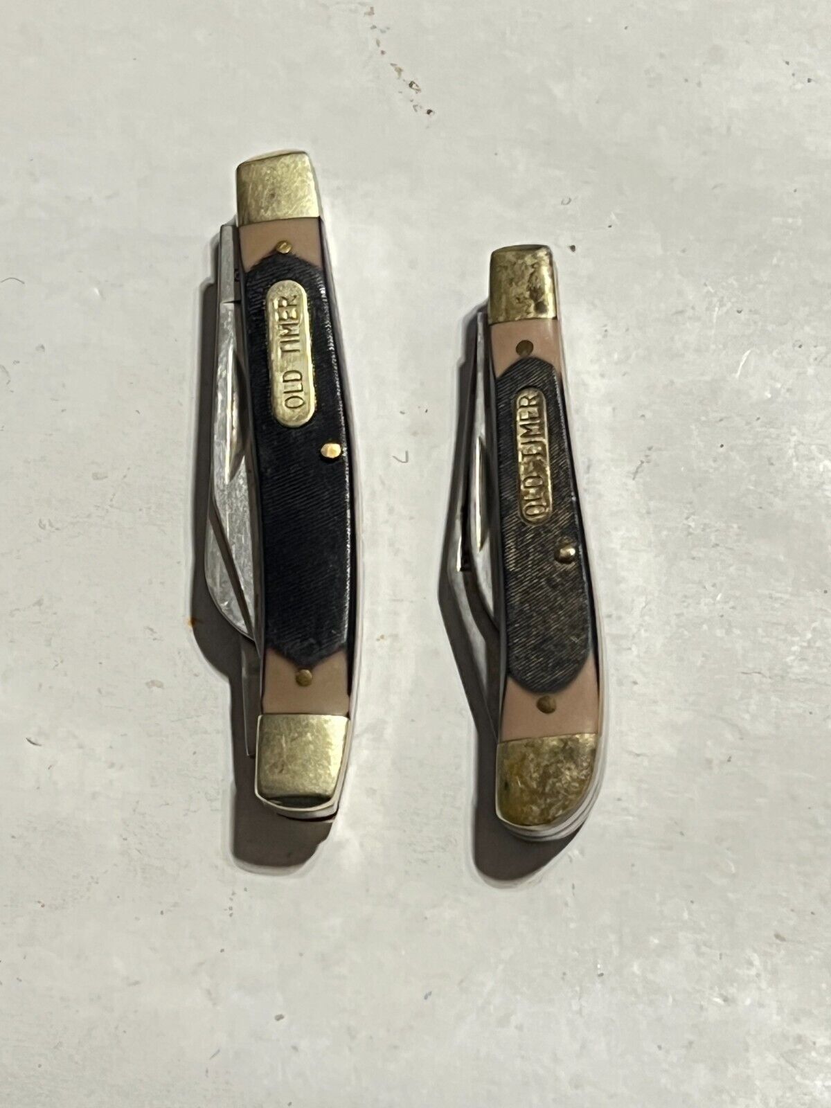 Lot of 2 Schrade Old Timer Pocket Knives - 72OT - 34OT