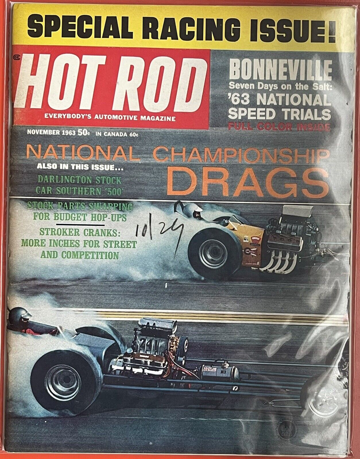 Hot Rod Magazine November 1963