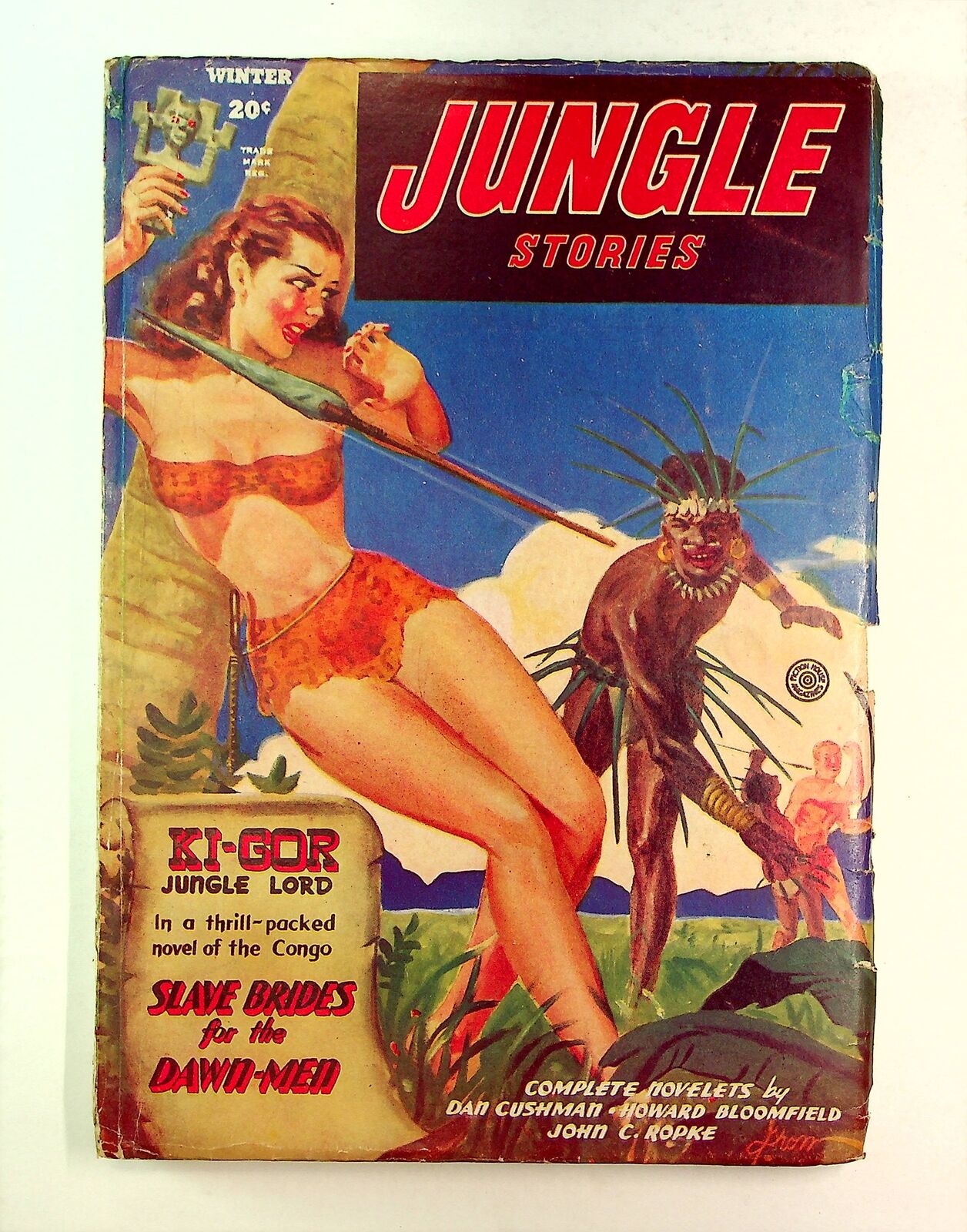 Jungle Stories Pulp 2nd Series Dec 1945 Vol. 3 #5 FN- 5.5