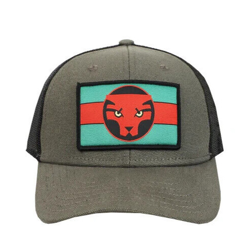 Marvel Black Panther Wakanda Forever Flag Trucker Hat NEW
