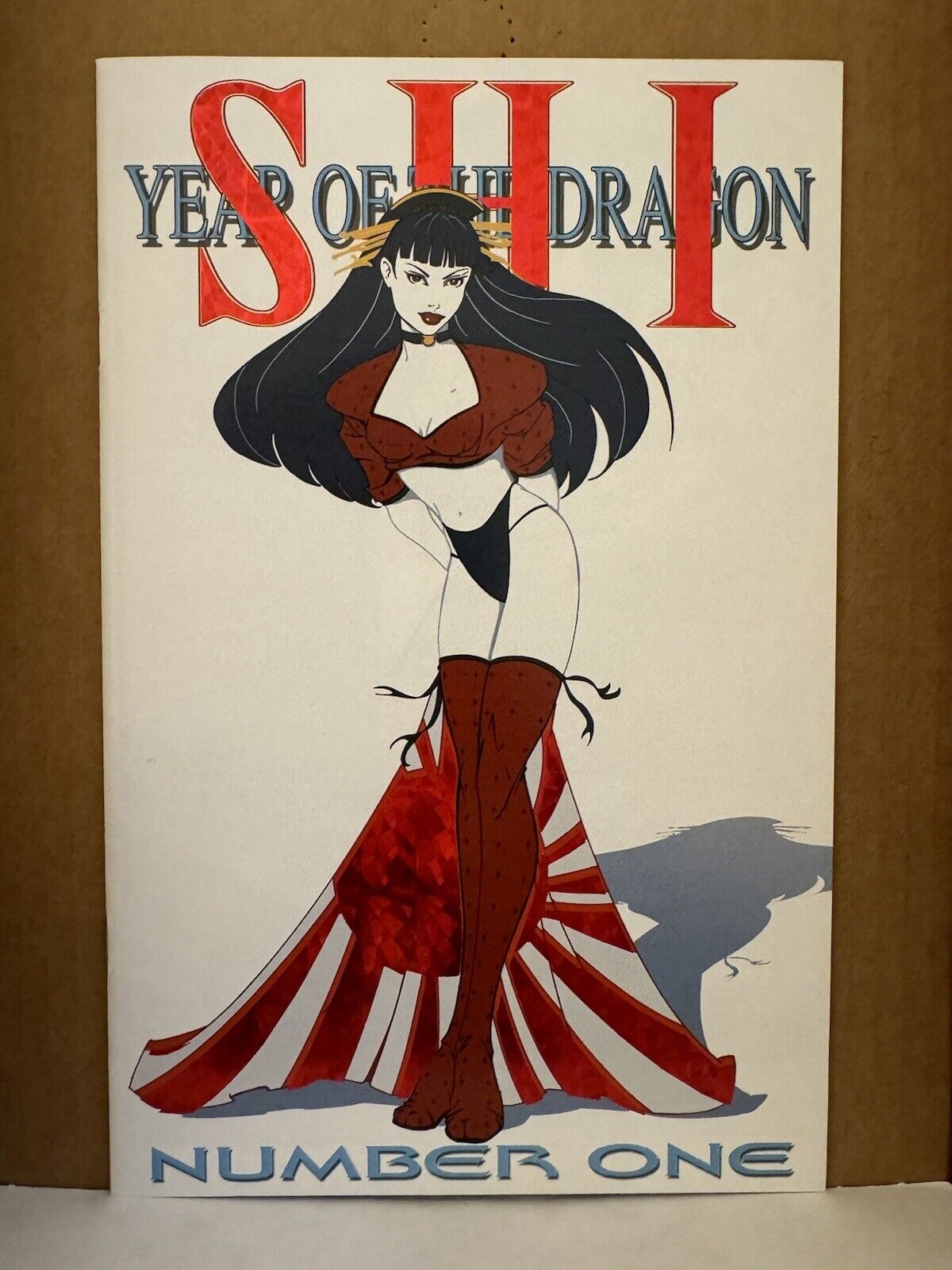 Shi Year of the Dragon #1 🐉 VF+/NM- LTD 35 COA RARE Beautiful Prism Foil Cover