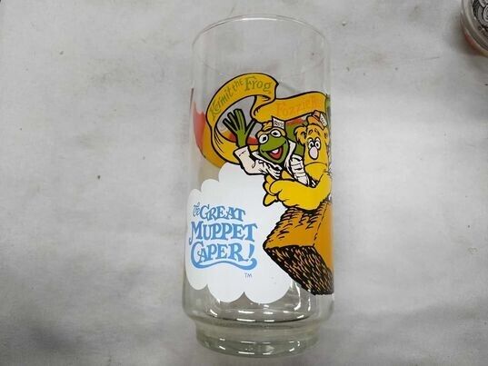 Vintage Great Muppet Caper McDonalds Drinking Glass 1981