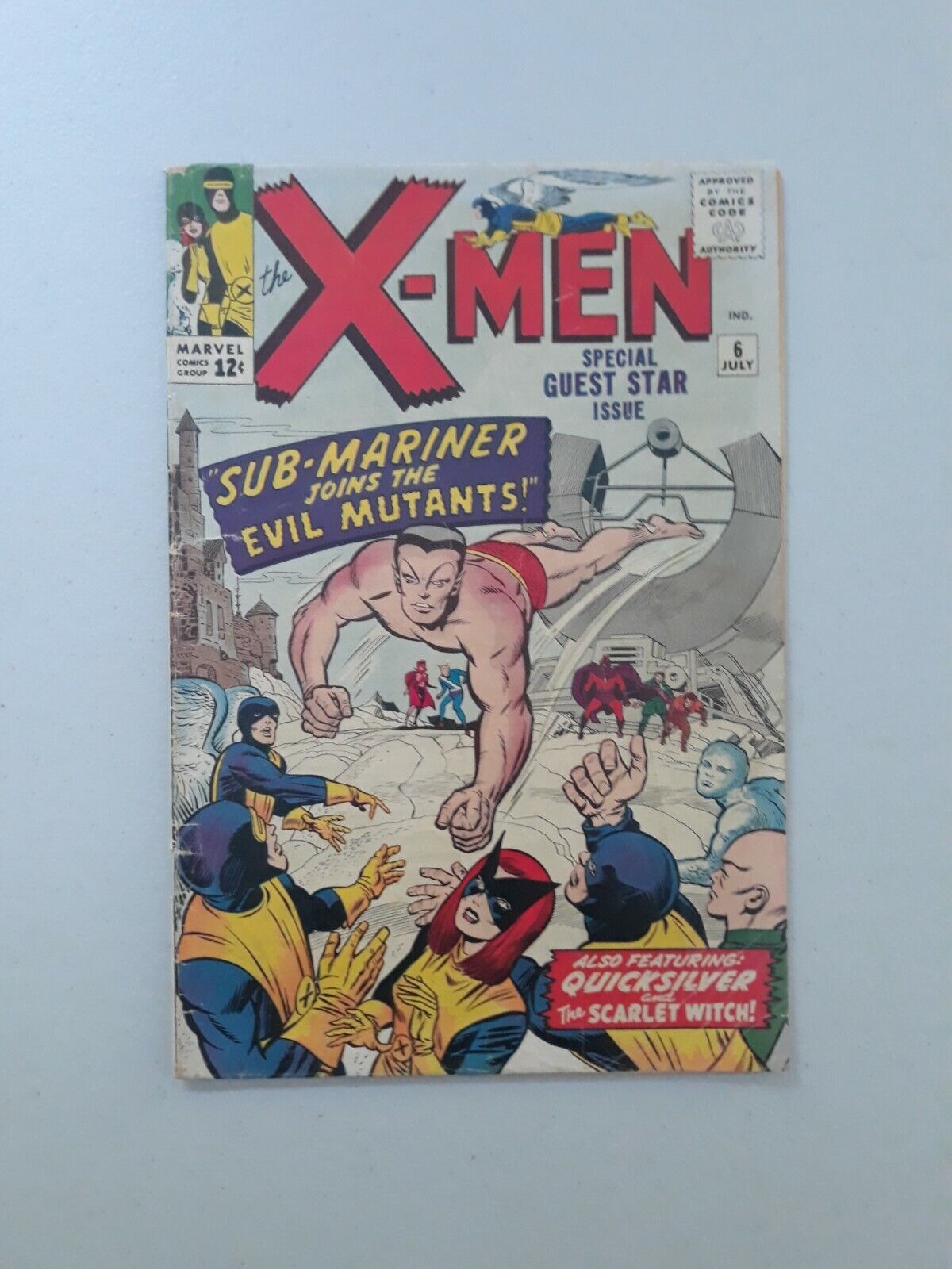 X-Men 6 Marvel Comics 1964 Sub-Mariner 