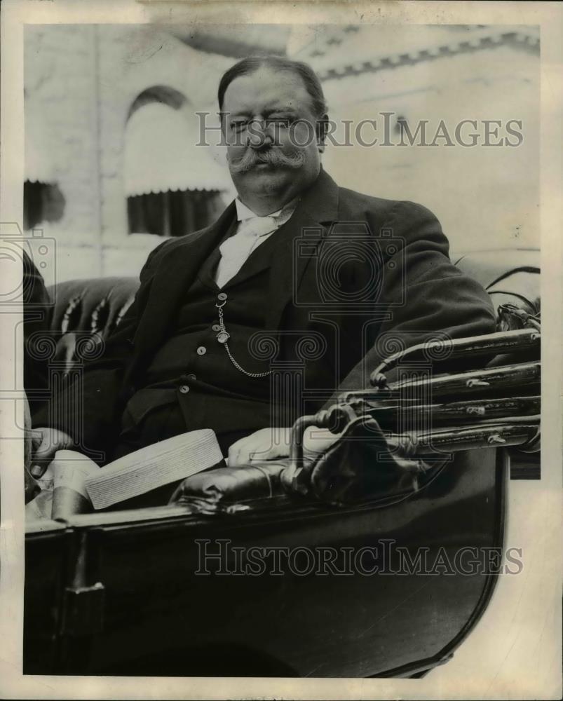 1909 Press Photo William Howard Taft - ora88734