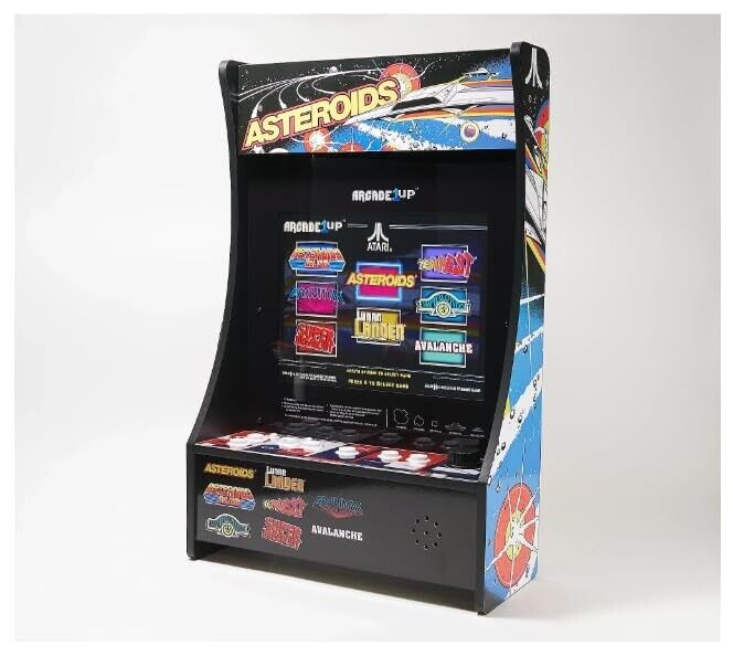 Arcade1up Partycade Asteroids 8-in-1 Games
