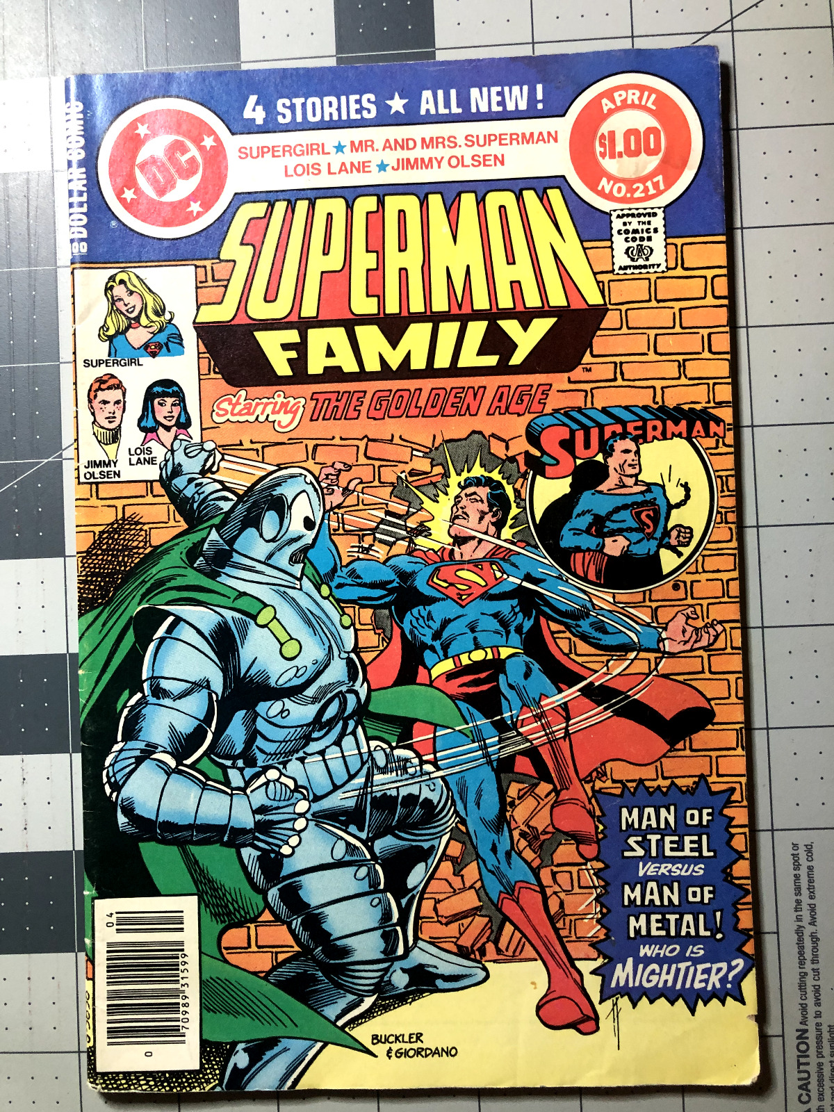 Superman Family #217 April 1982 DC Comics