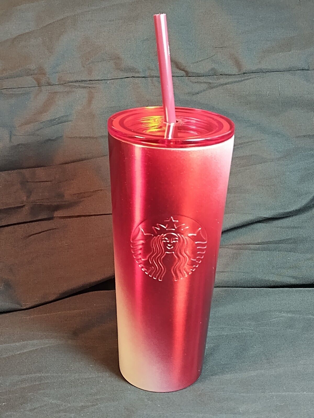 NWT Starbucks Gradient Candy 16oz Stainless Cold Tumbler