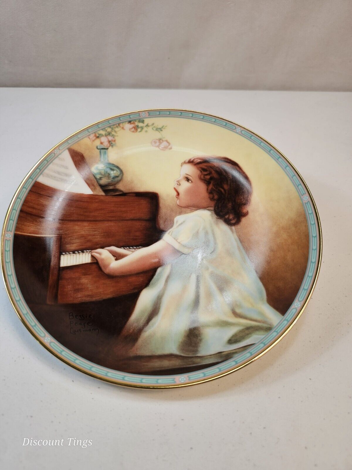 Hamilton Harmony Plate, Childhood Reflections, Bessie Pease Cutmann