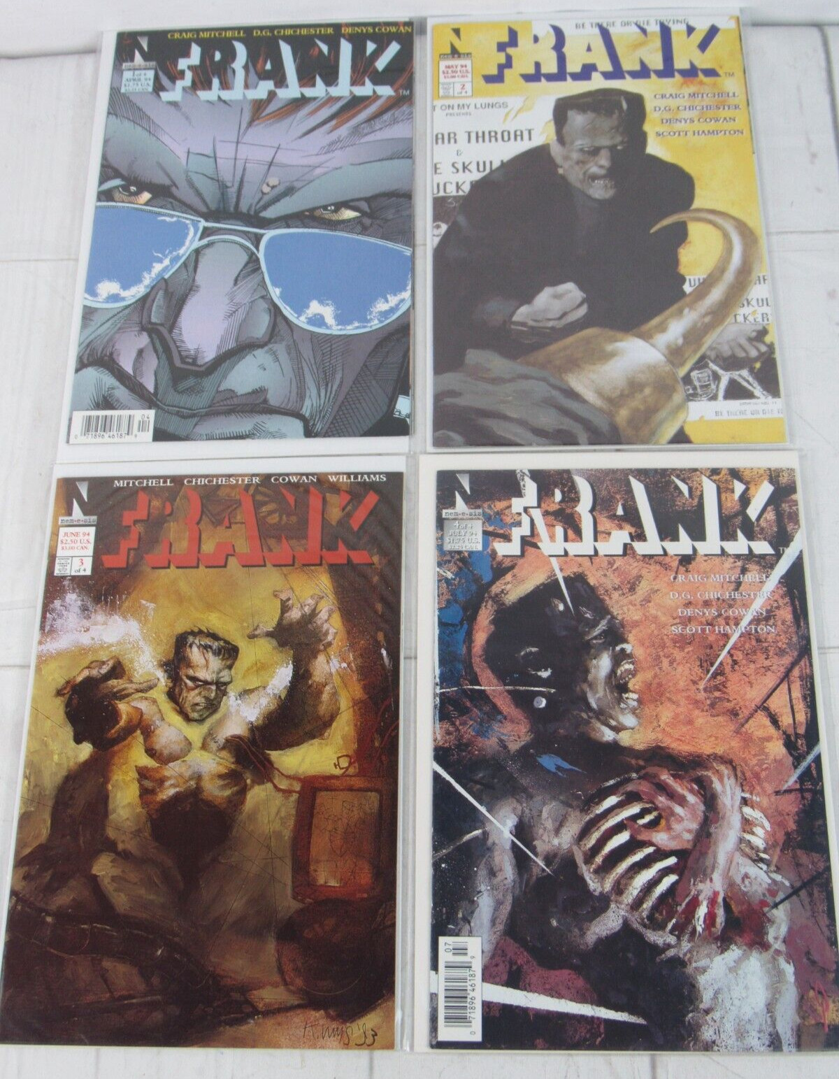 Frank #1-4 1994 Nemesis Comics Lot of 4 Comics