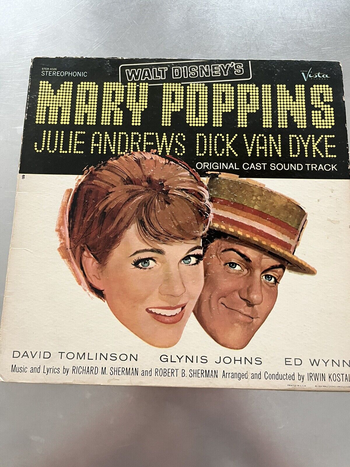 1964 Mary Poppins Vinyl Album