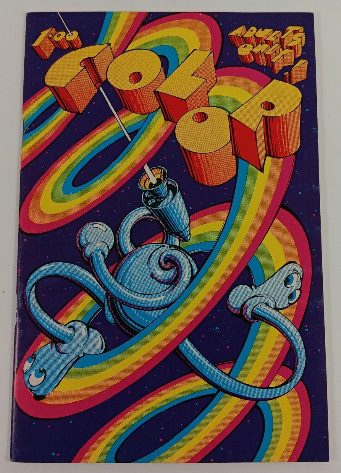 COLOR (1971) ~ Victor Moscoso Underground Comix Only Printing Psychedelic \