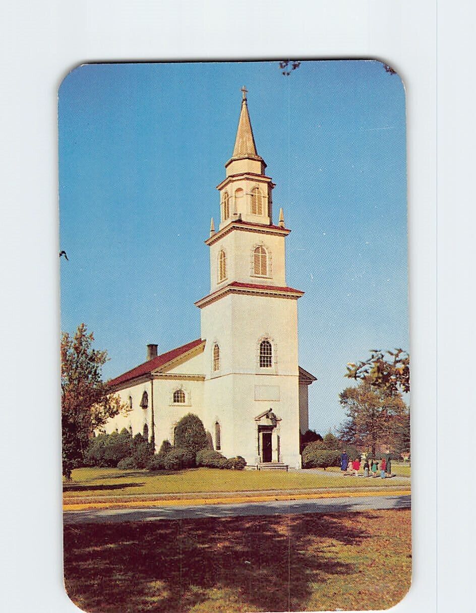 Postcard Post Chapel Fort Bragg North Carolina USA