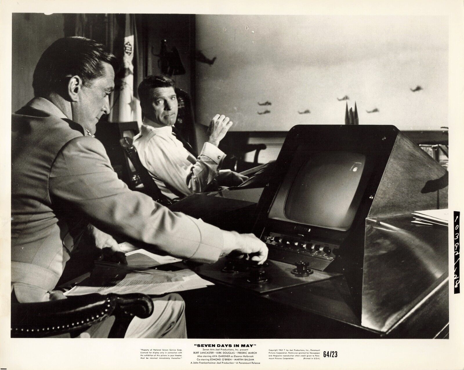 Seven Days in May 1964 Movie Photo 8x10 Kirk Douglas Burt Lancaster  *P111a