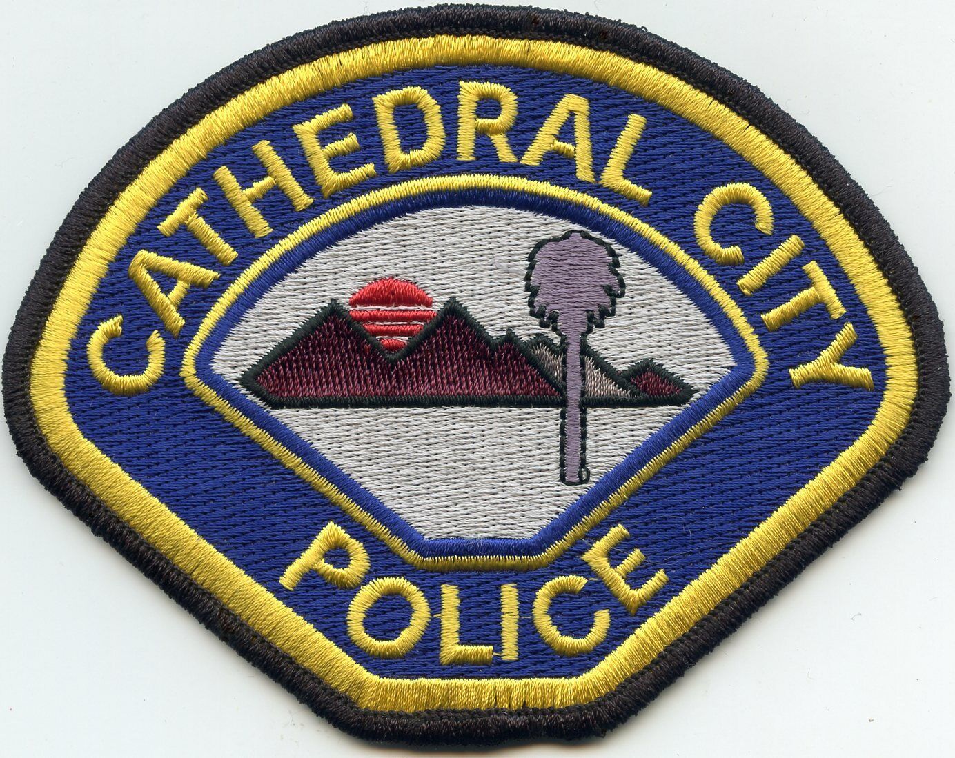 CATHEDRAL CITY CALIFORNIA CA POLICE PATCH