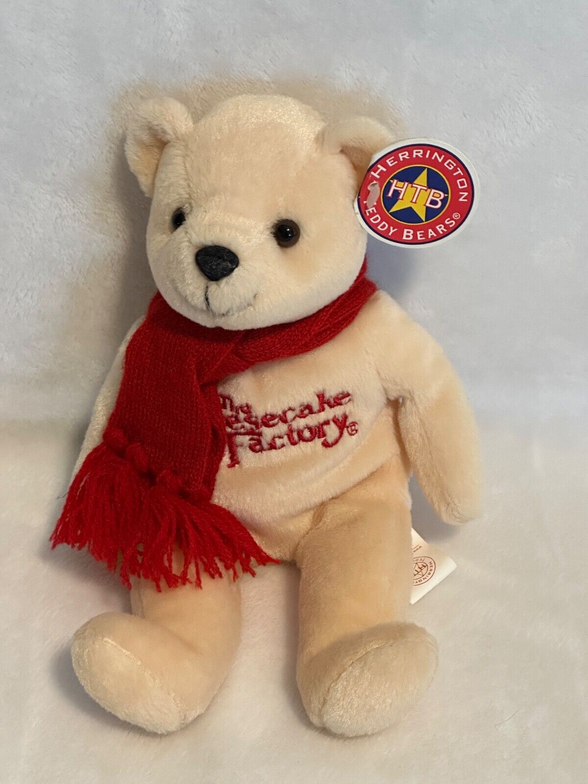 VTG Herrington Teddy Bear Cheesecake Factory Limited Edition Beanie Baby Plush
