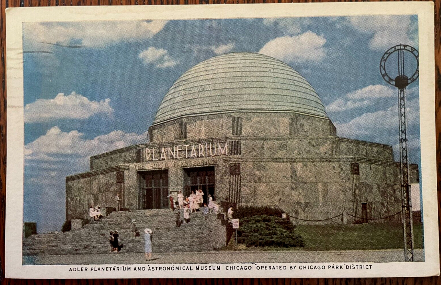 Vintage Postcard 1946 Adler Planetarium & Museum, Chicago, Illinois (IL)