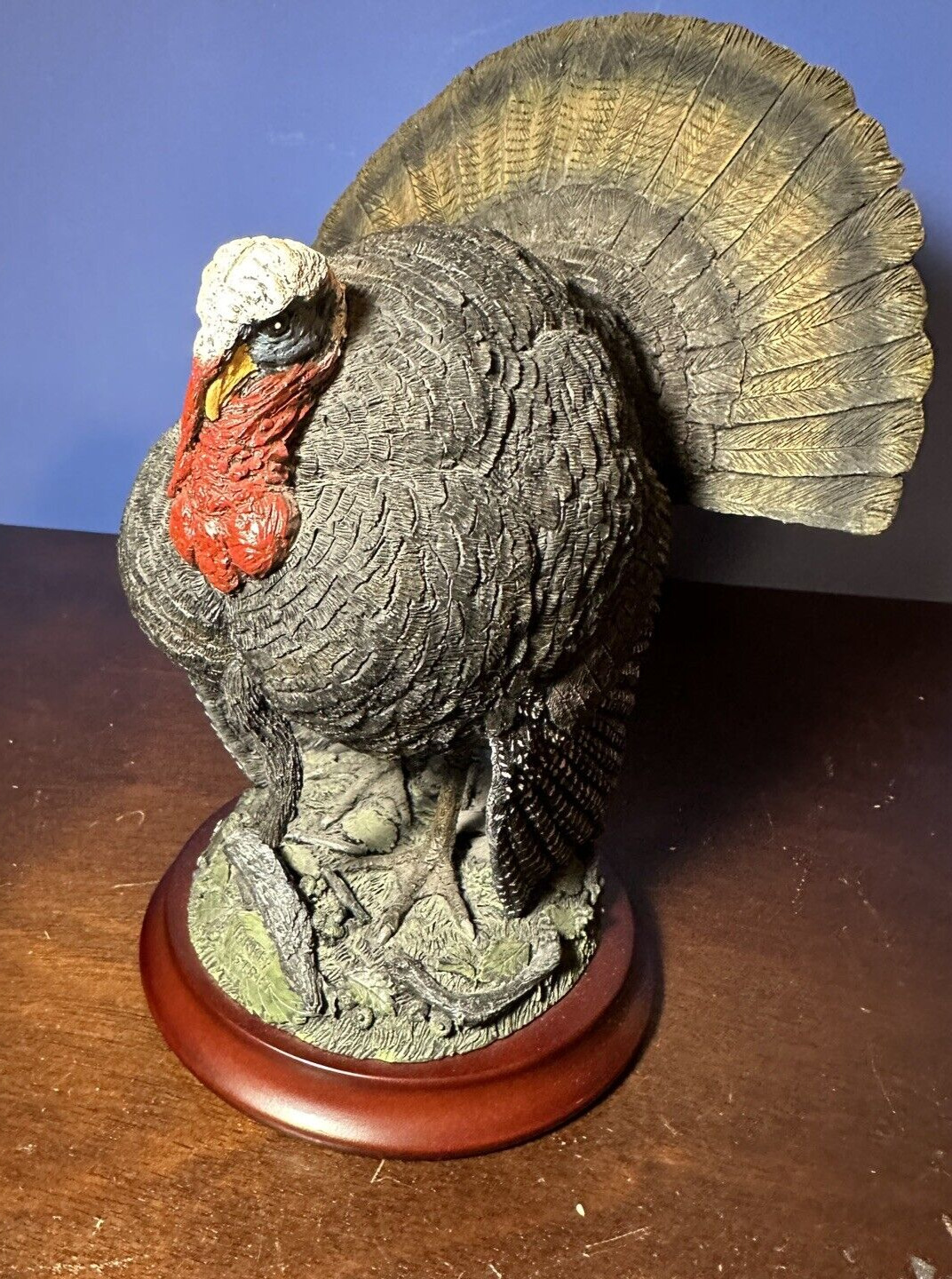 Rare Tim Wolfe Sculpture/Statue Turkey Strut #2051 Limited Edition Figurine