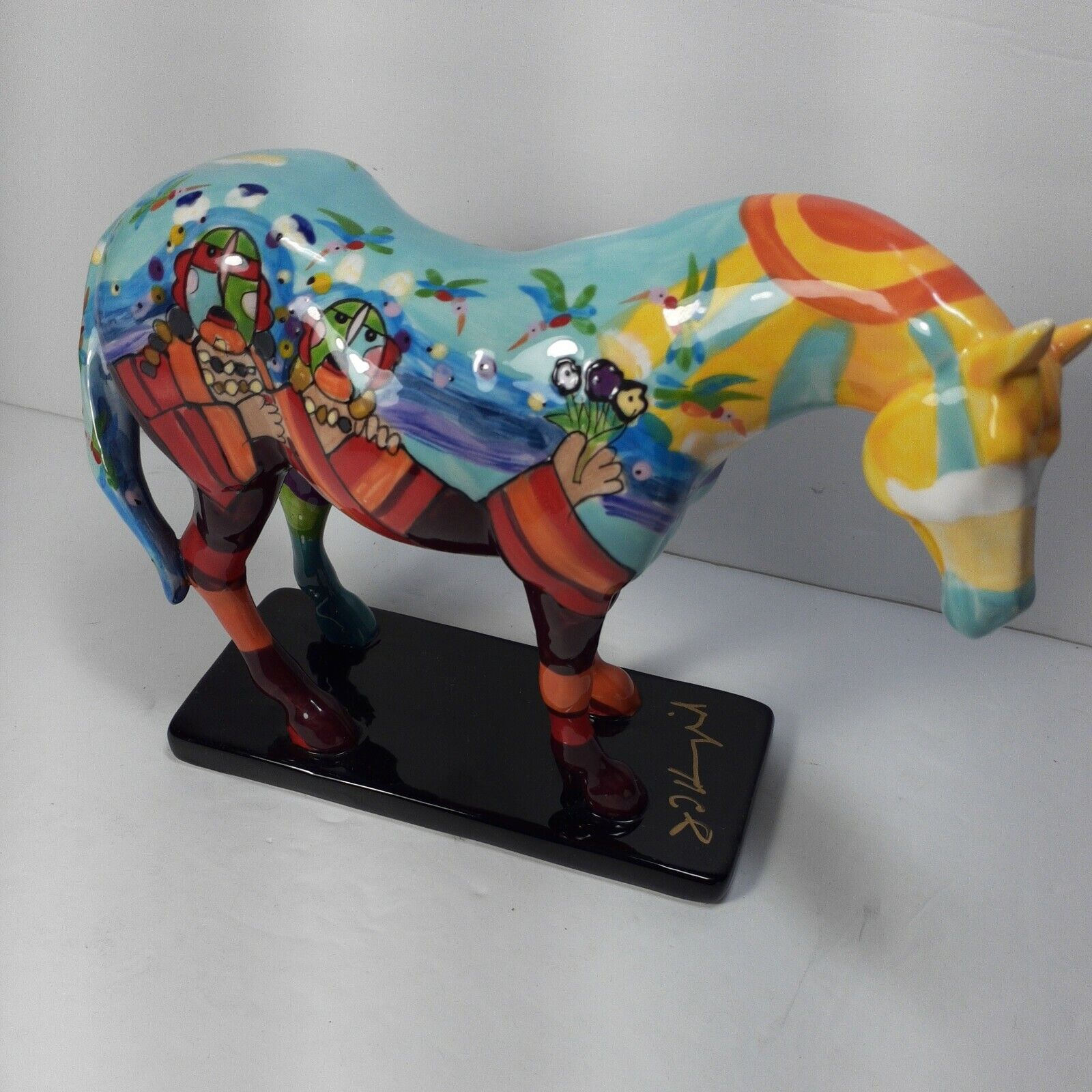 Westland LOVE AS STRONG AS A HORSE 2E/2131 Trail of Painted Ponies Figurine