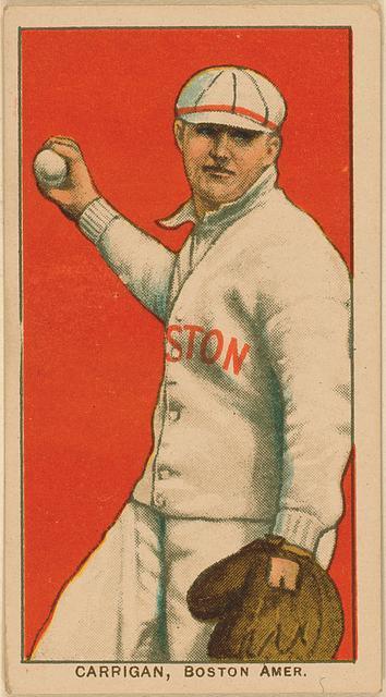 Photo:Bill Carrigan, Boston Red Sox, baseball photo 1909