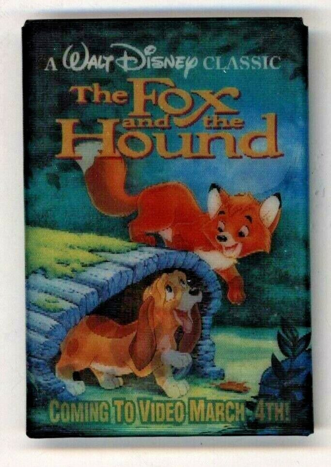 1981 The Fox and the Hound Film  3 1/8\