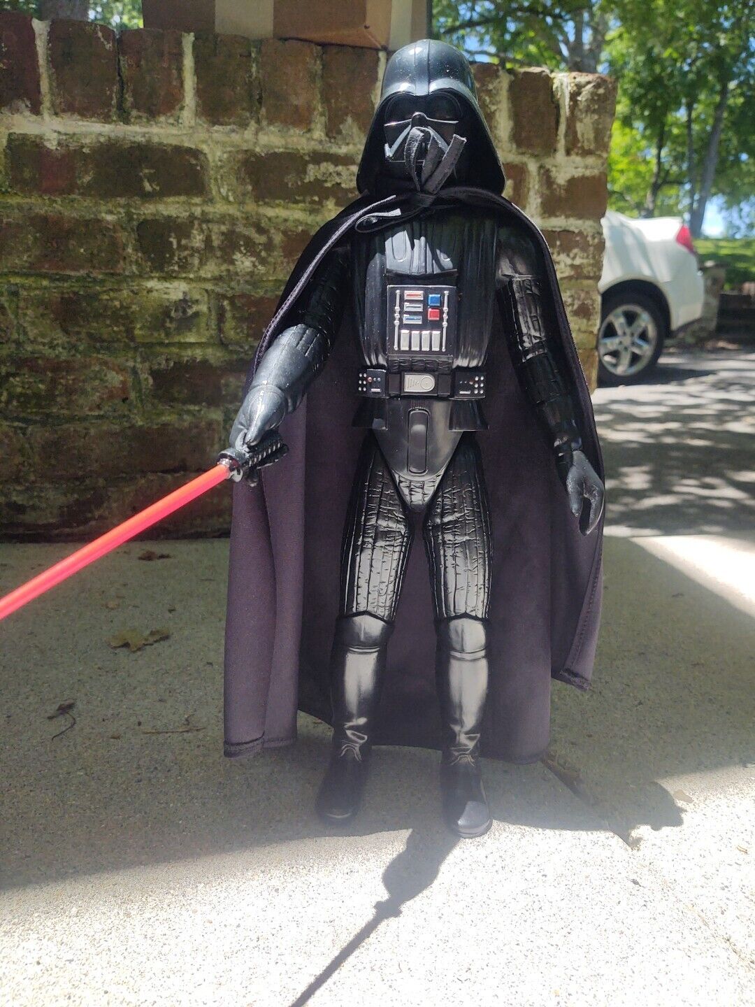 Vintage Darth Vader Item No. 38610 By Kenner 1977 15inch Posable Action...