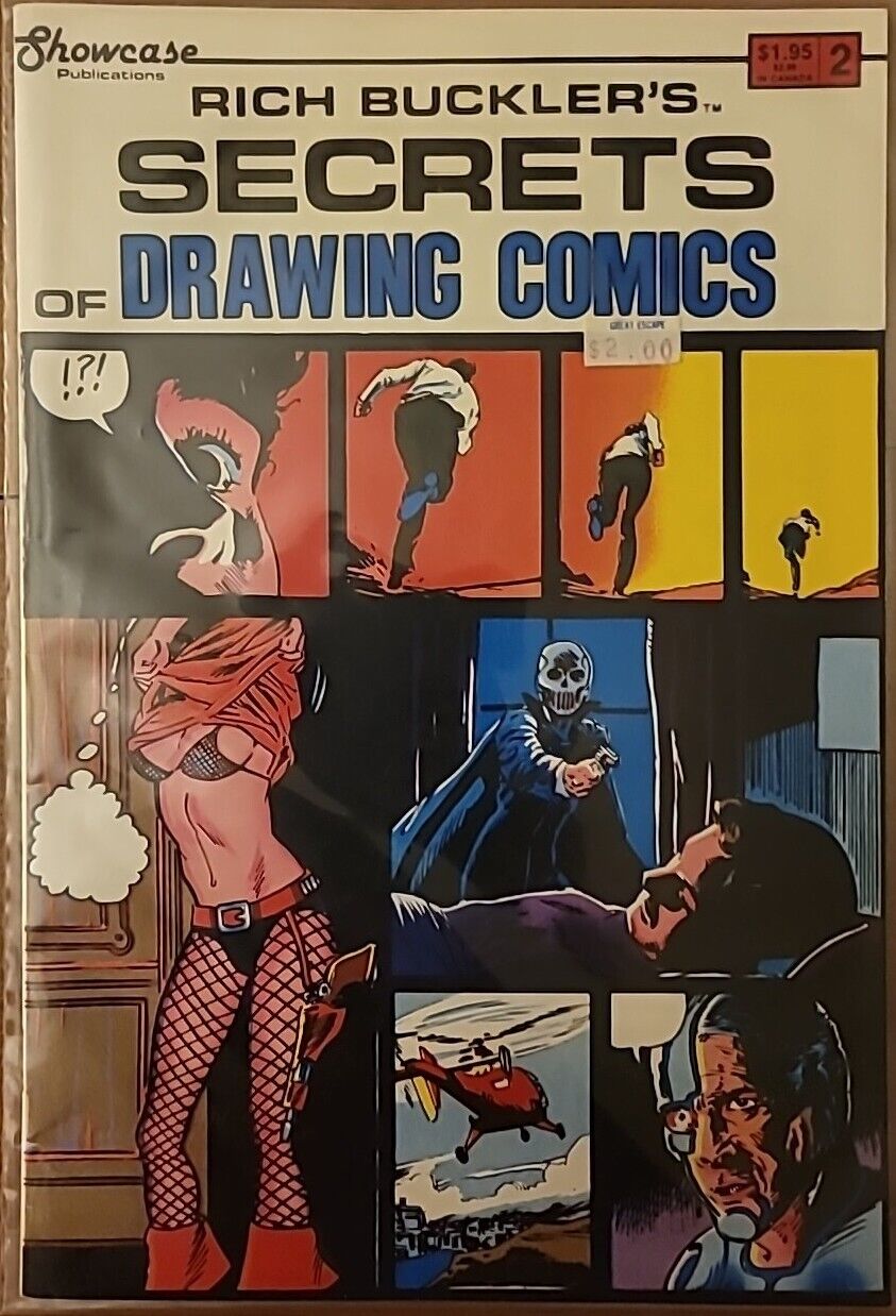 Rick Buckler\'s Secrets of Drawing Comics Issue #2 • Solson Pub. • 1986
