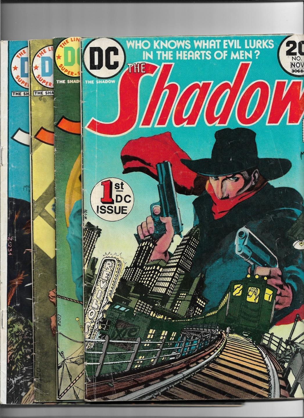 THE SHADOW #1 #2 #3 #4 1973/1974 VERY GOOD 4.0 4693