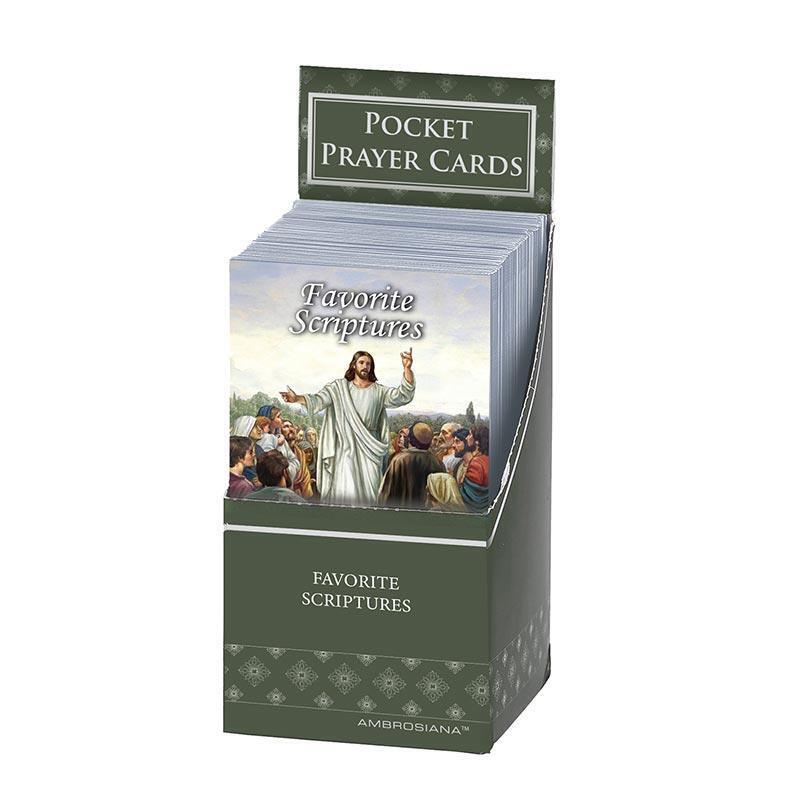 Beautiful Trifold Cards Display Favorite Scriptures Size 3 x 7 x 3 in 48 Pieces