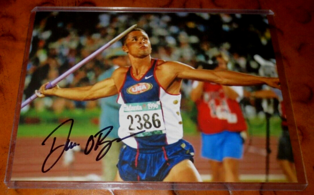 Dan O\'Brien signed autographed photo 1996 Summer Olympics Gold Men\'s decathlon