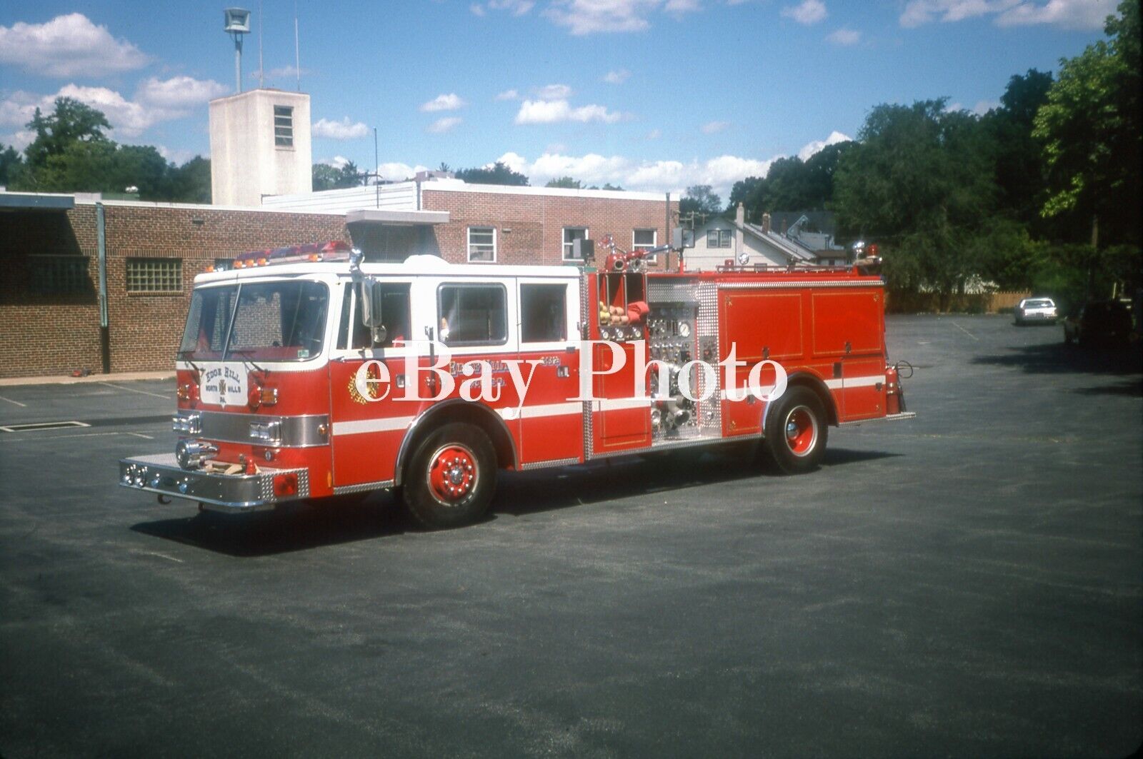 Fire Apparatus Slide- Edge Hill, PA fire Company Pierce Engine 