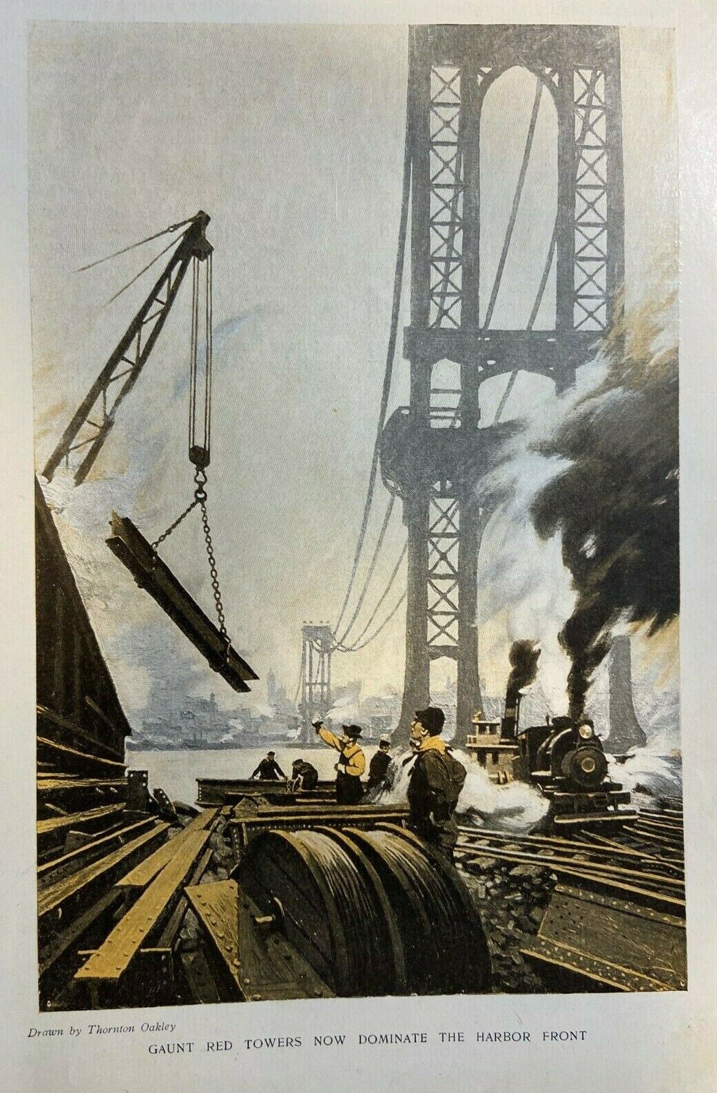 1909 Bridge Building illustrated