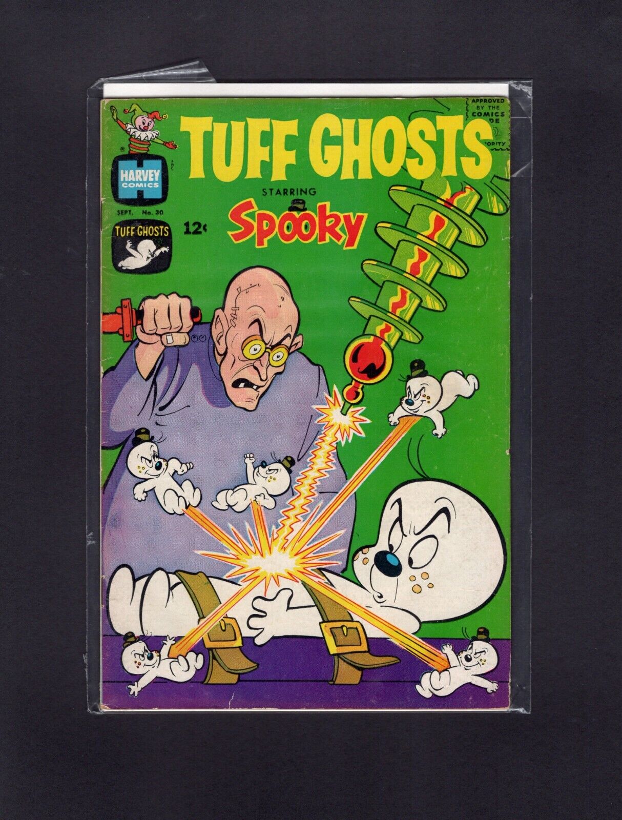 TUFF GHOSTS STARRING SPOOKY 30 HARVEY COMICS 1967 SILVER AGE VINTAGE