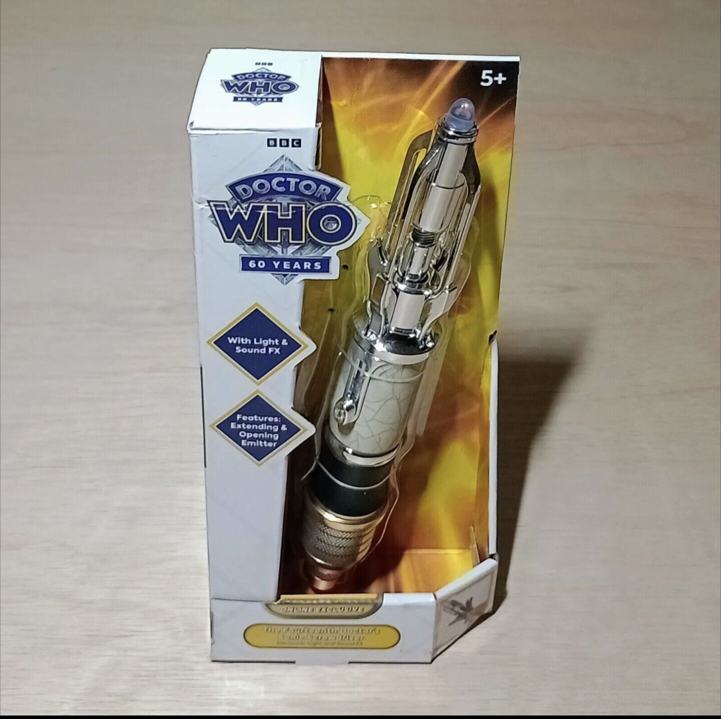 Doctor Who The 14Th Doctor's Sonic Screwdriver Toy Model Electroplated Version