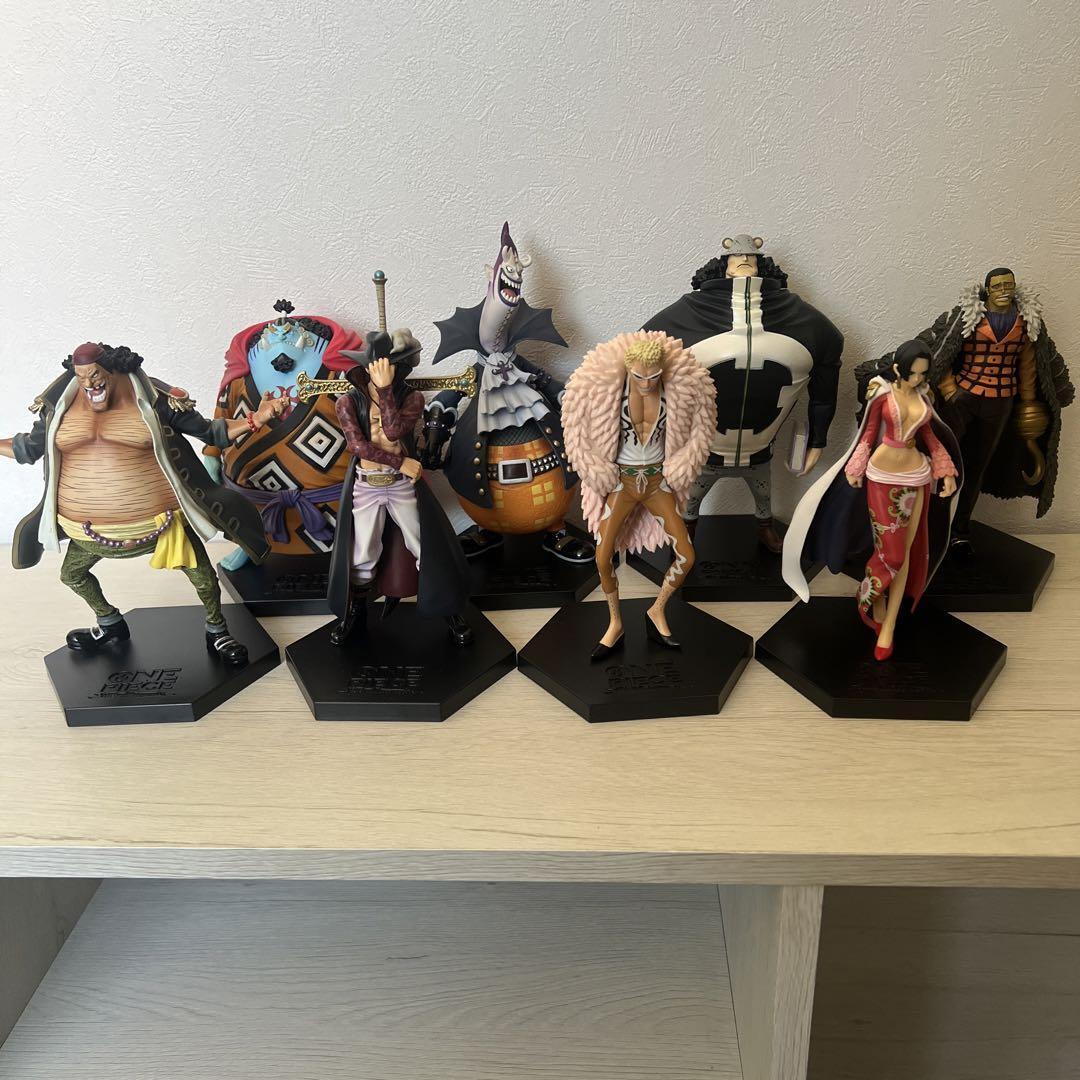 One Piece DX Seven Warlords of the Sea Shichibukai Figure Conplete 8 Set