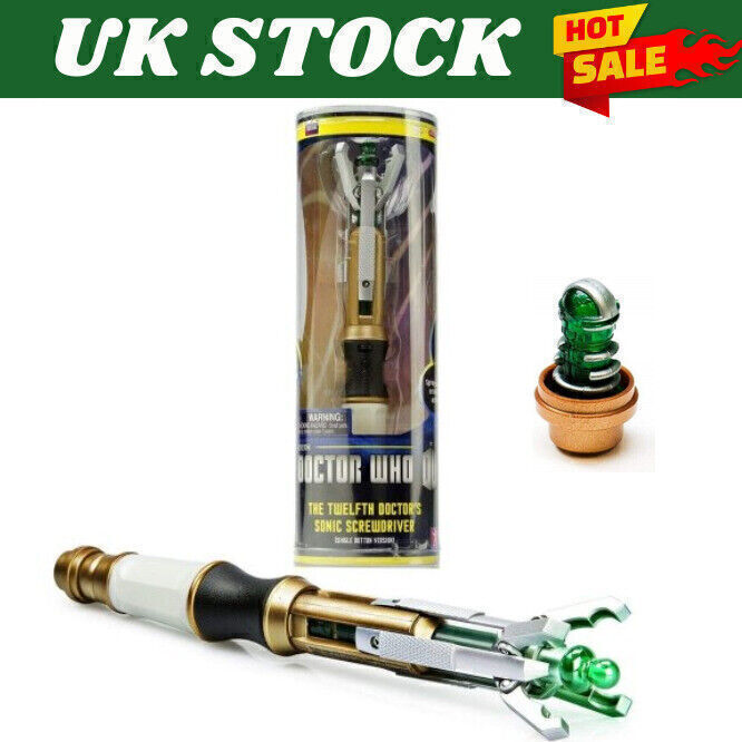 Doctor Who Sonic 12th Screwdriver Official Electronic Light Sound Toys Kids Gift