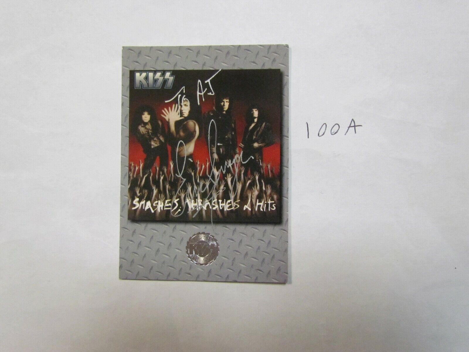 Eric Singer Autographed KISS #172 Card (2)