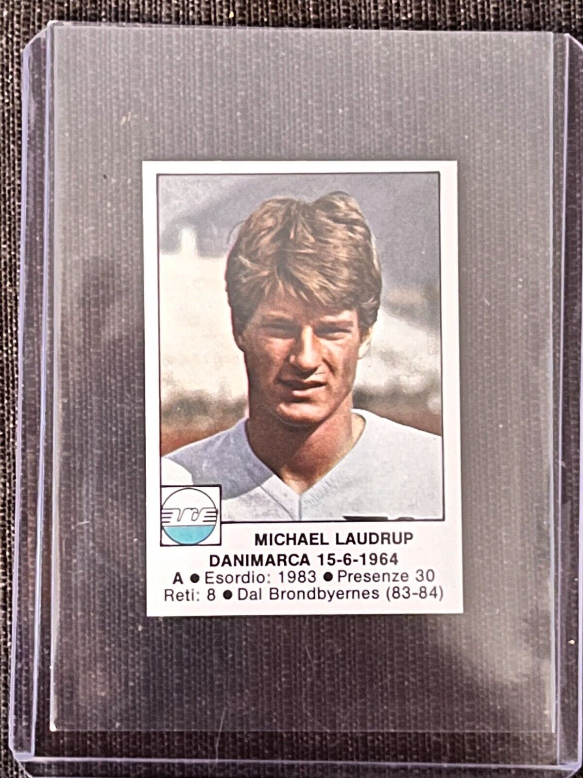 MICHAEL LAUDRUP LAZIO #138 FOOTBALLERS 1984/85 EDIS FIGURE TOPLOADER 2 ROOKIE