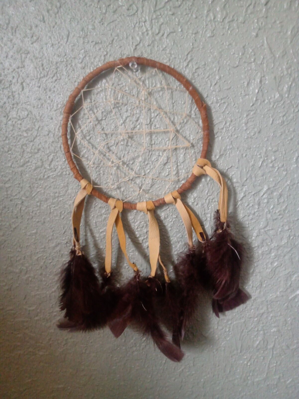Dream Catcher, Handcrafted, Handwoven, Native American Indian Traditional Ojibwe