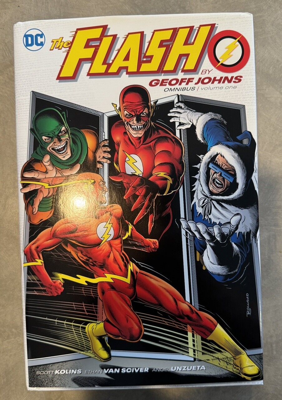 The Flash by Geoff Johns Omnibus Volume 1 One New DC Comics HC Pre-owned