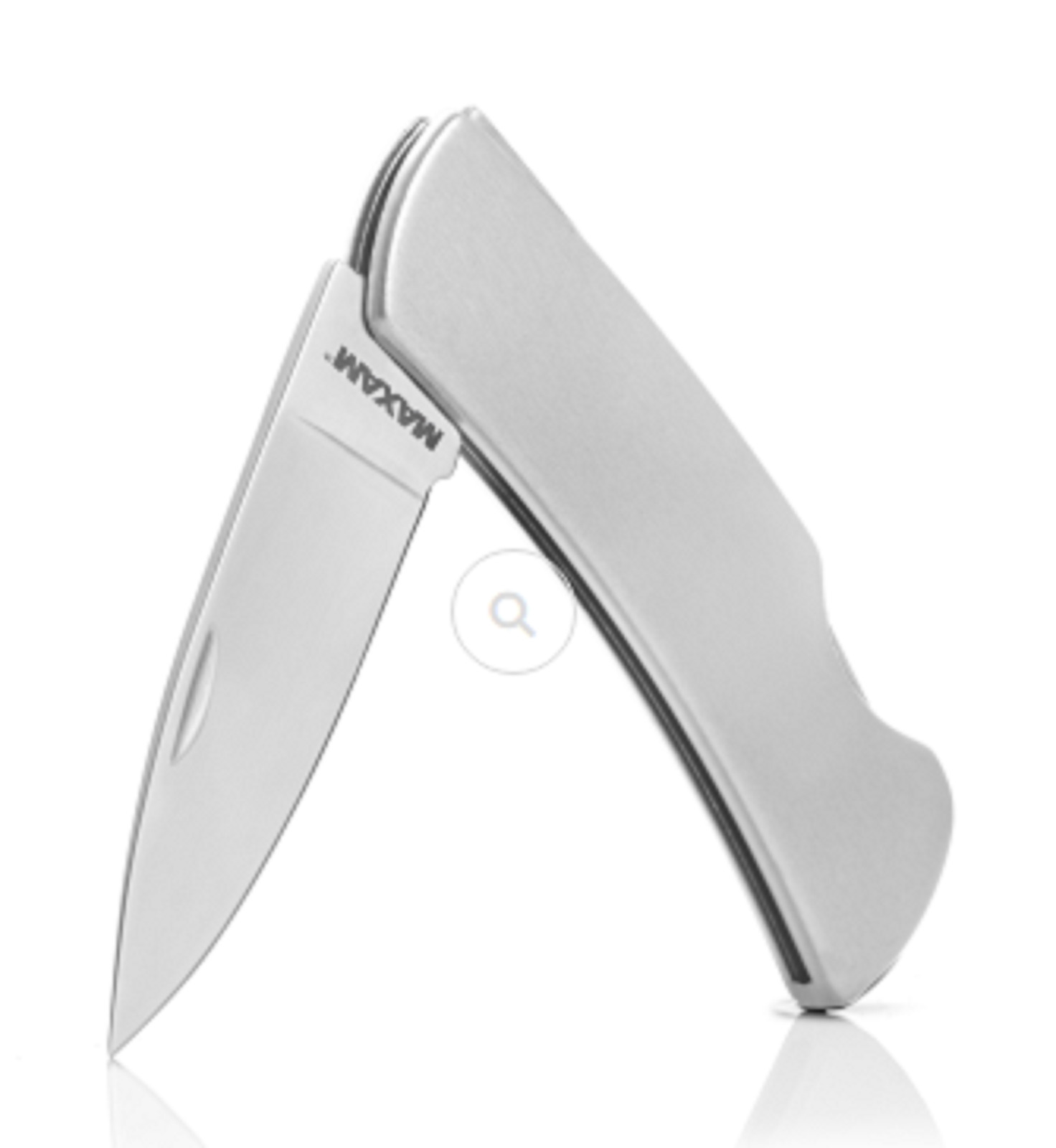 Maxam Stainless Steel Pocket Knife - Lightweight Folding Knife w/ 3-1/4\