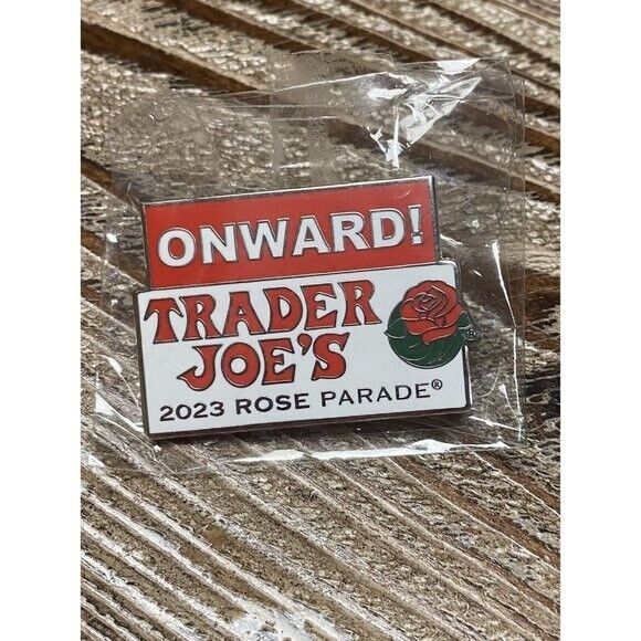 Trader Joe’s 2023 Rose Parade Lapel Pin Collectible